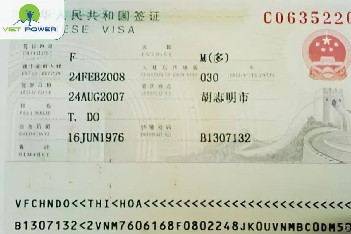 Visa F – Cho các hoạt động phi thương mại hoặc khảo sát