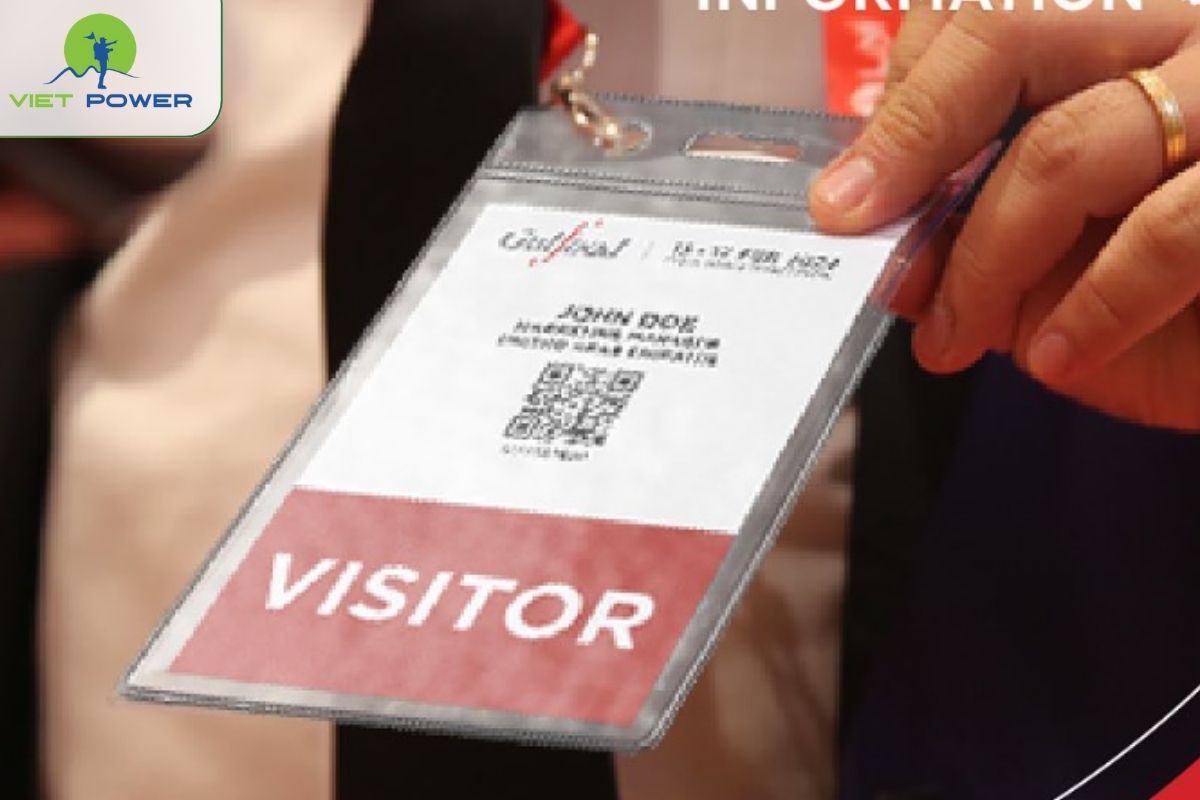 Hãy làm lại badge Gulfood khi Mã QR bị mờ