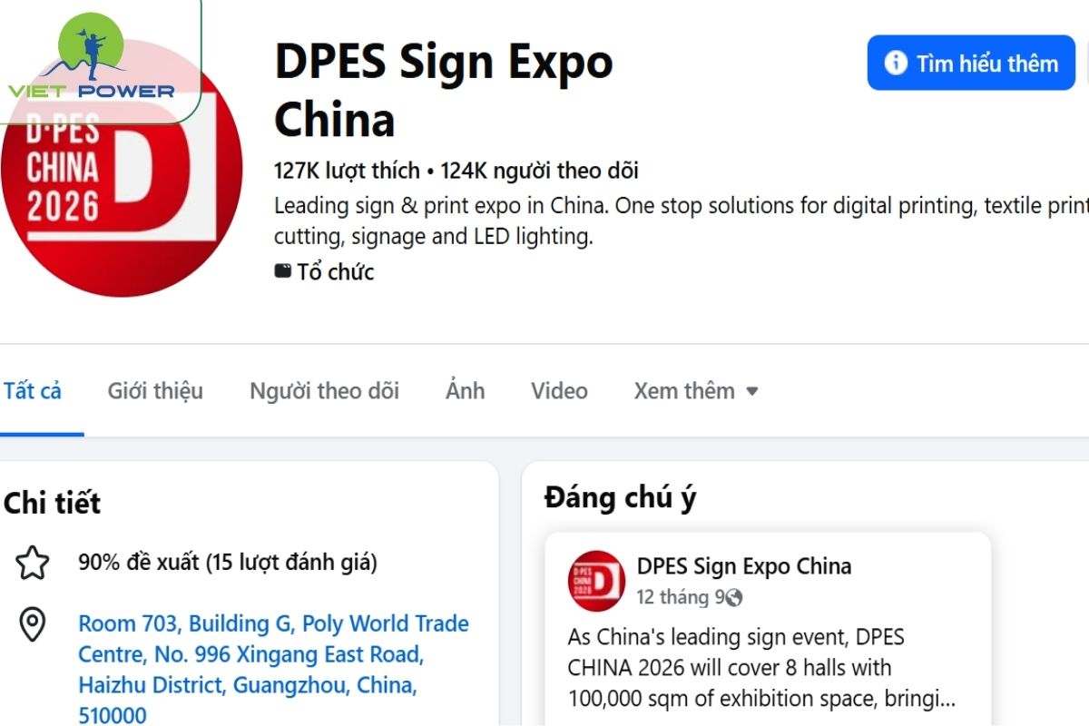 Theo dõi kênh mạng xã hội chính thức