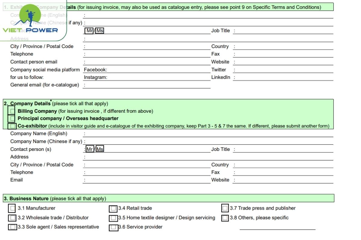 Đăng ký online trước ngày khởi hành: