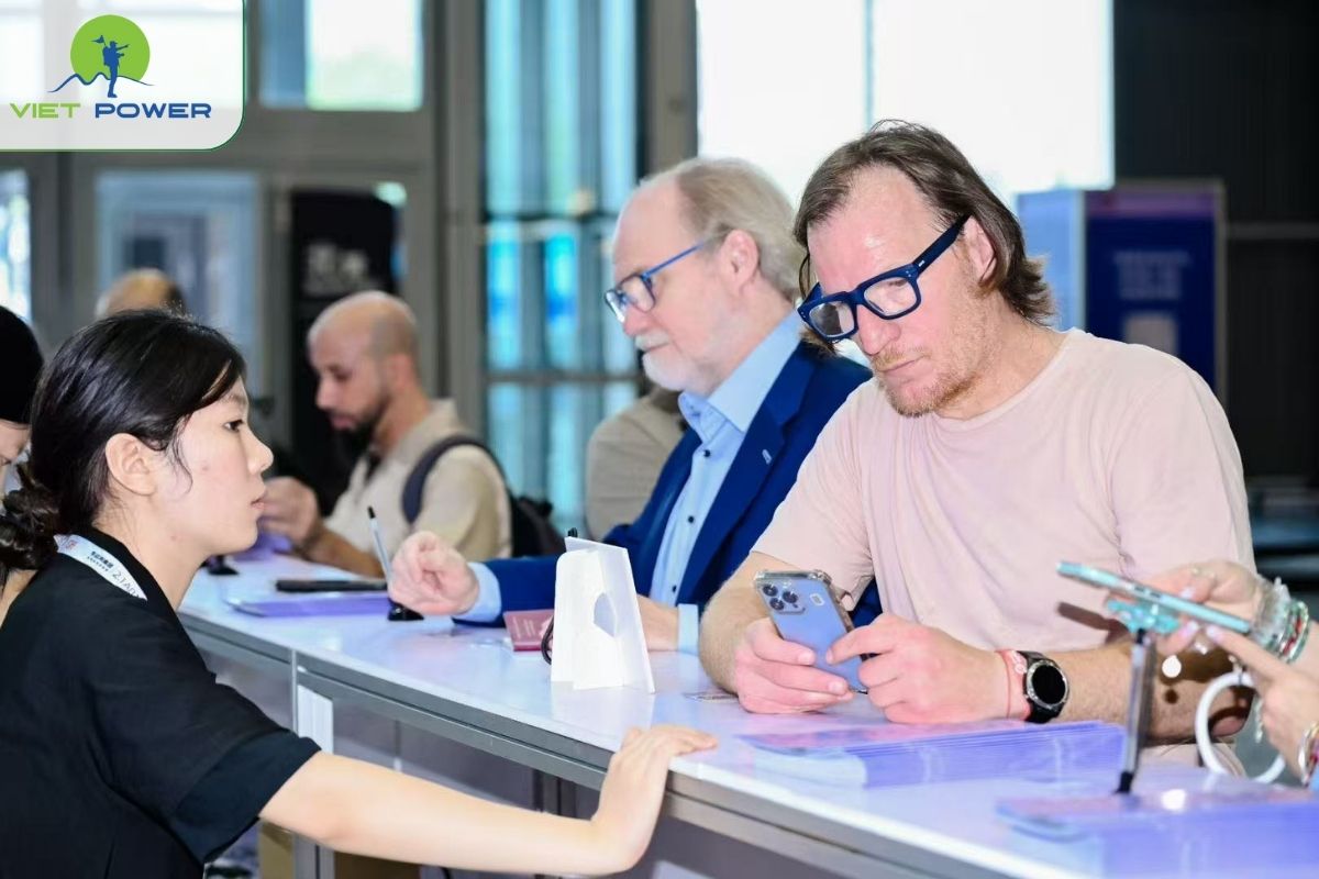 Quy trình vào cổng hội chợ