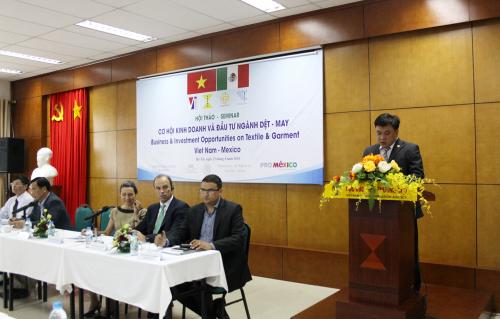 Mexico tìm kiếm cơ hội hợp tác và đầu tư dệt may với Việt Nam