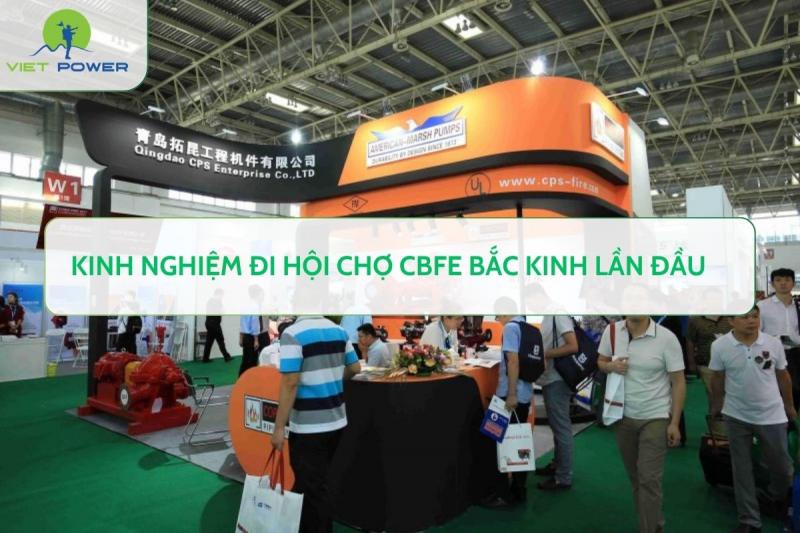 Kinh nghiệm đi hội chợ CBFE Bắc Kinh lần đầu