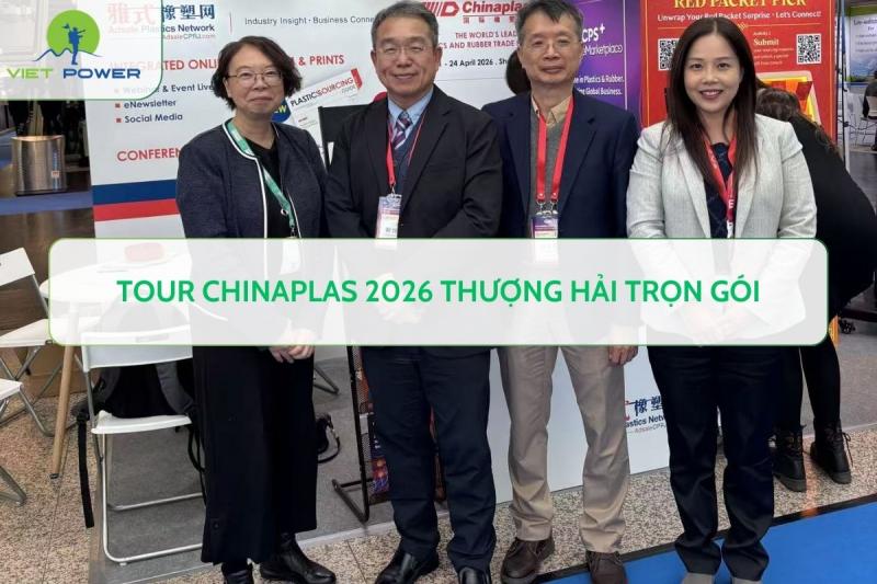 Tour Chinaplas 2026 Thượng Hải Trọn Gói