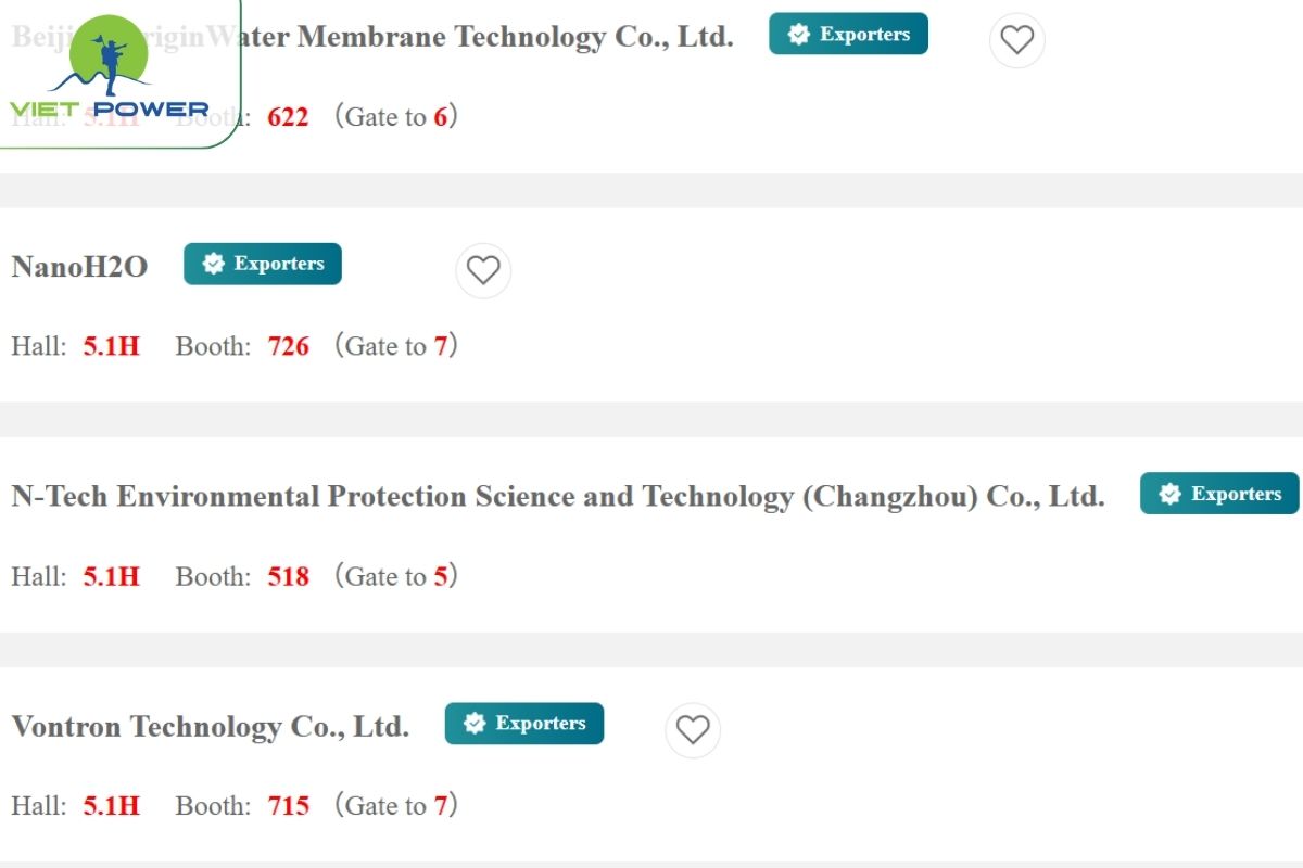 Lên Danh Sách Gian Hàng Cần Tham Quan Trước