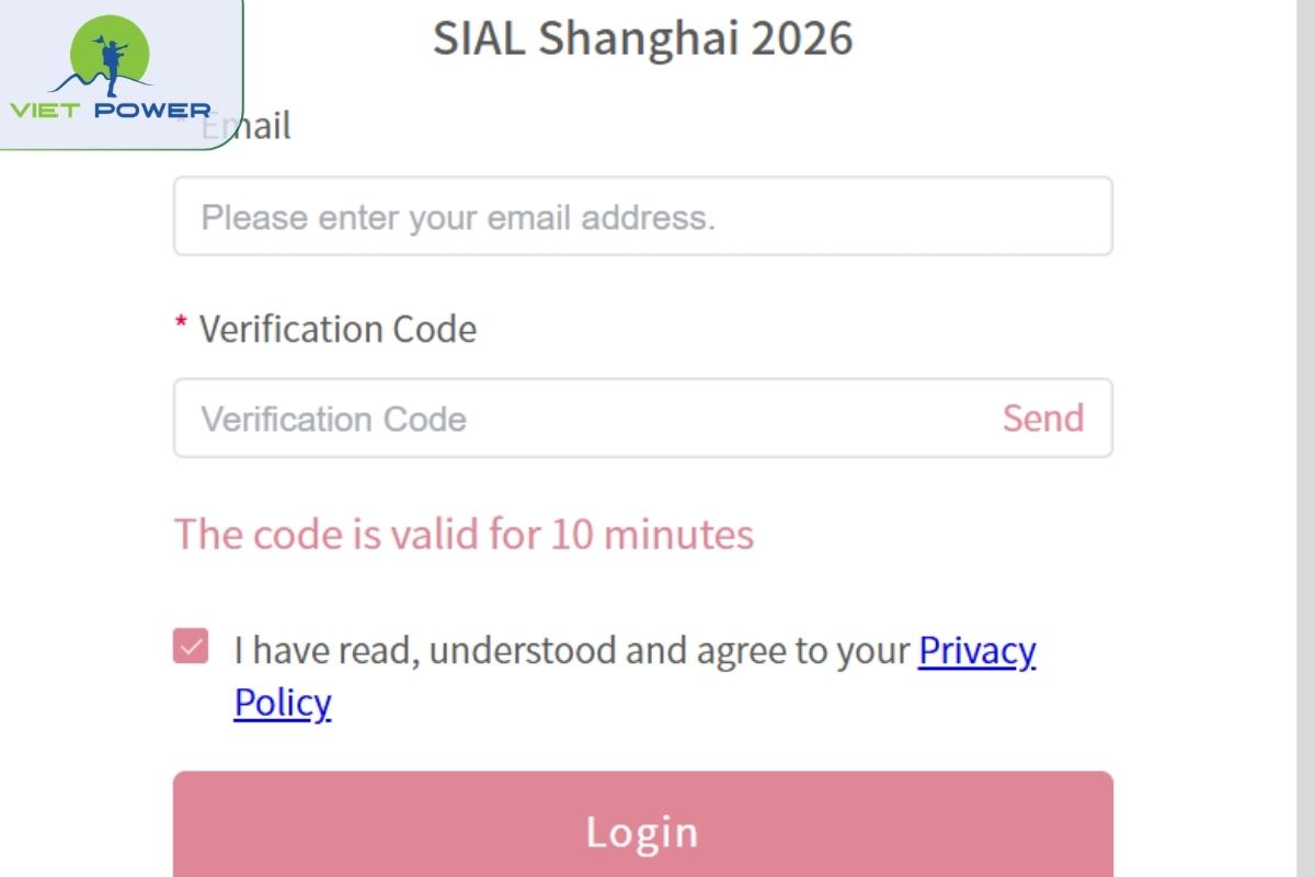 Cách đăng ký visitor SIAL Shanghai online