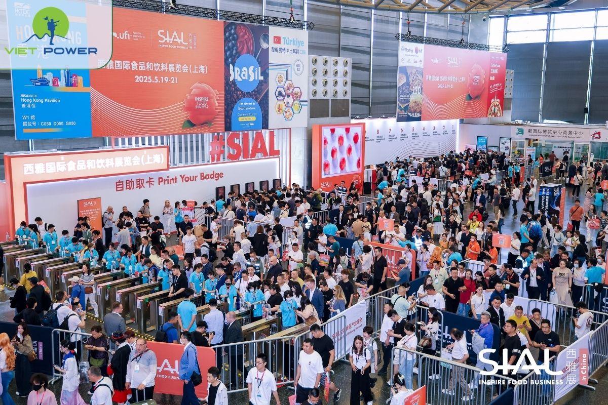 Quy mô hội chợ SIAL Shanghai