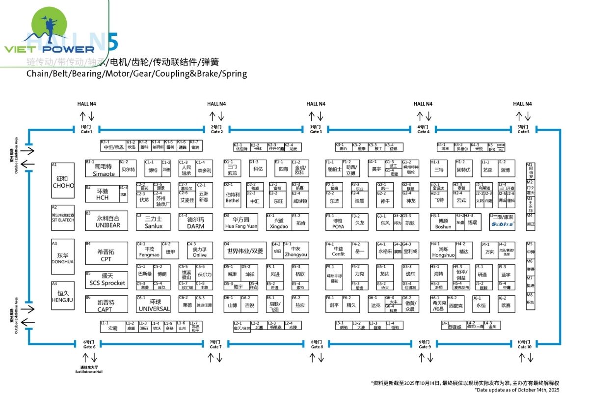 Khu N (N1–N5): Logistics, Robot và ComVac