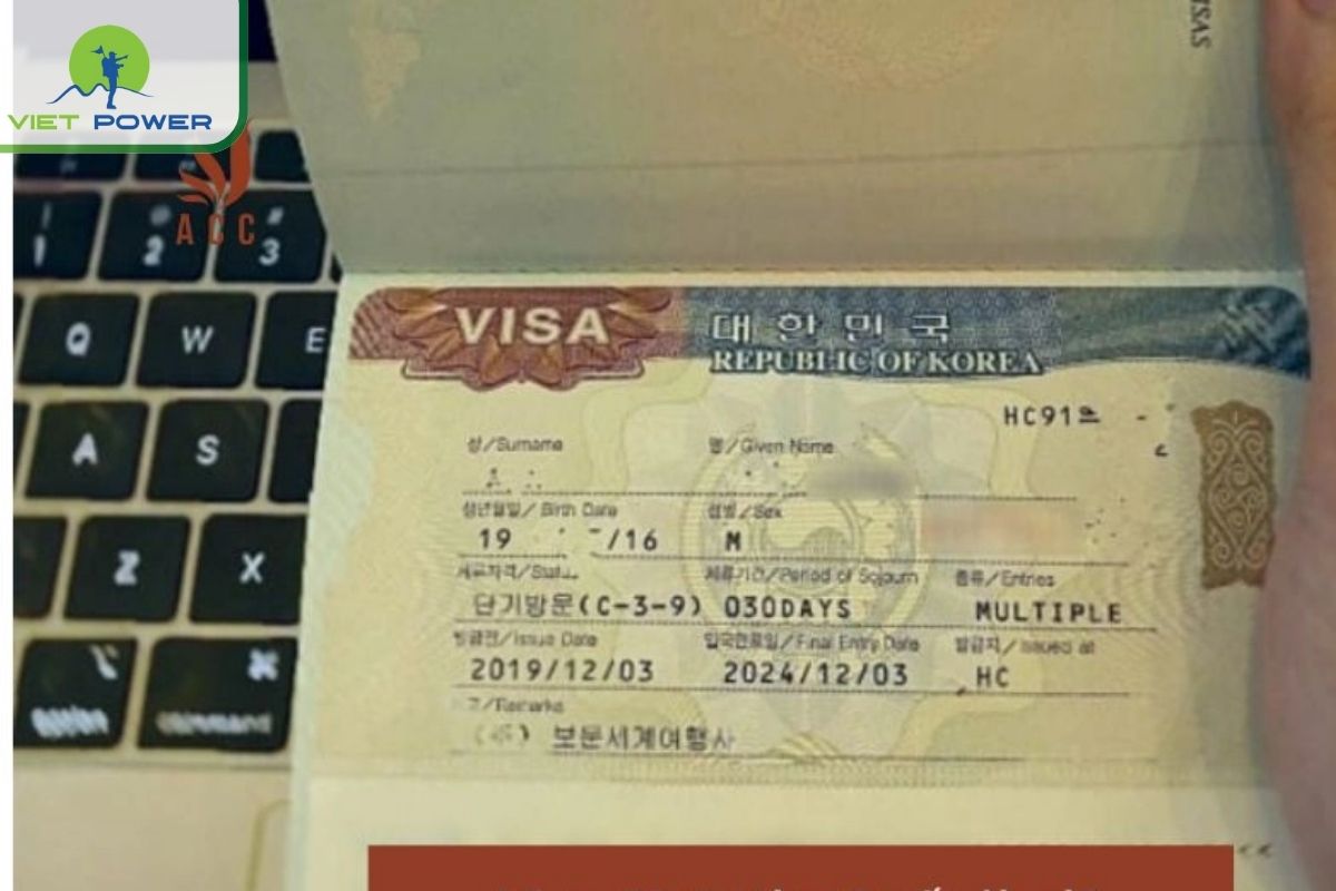 Các bước xin visa hội chợ Hàn Quốc C3-4