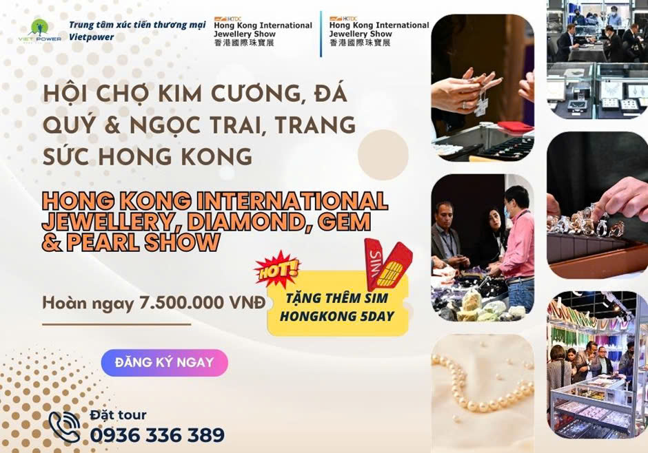 Tham dự tour hội chợ trọn gói của Vietpower để tiết kiệm thời gian, chi phí